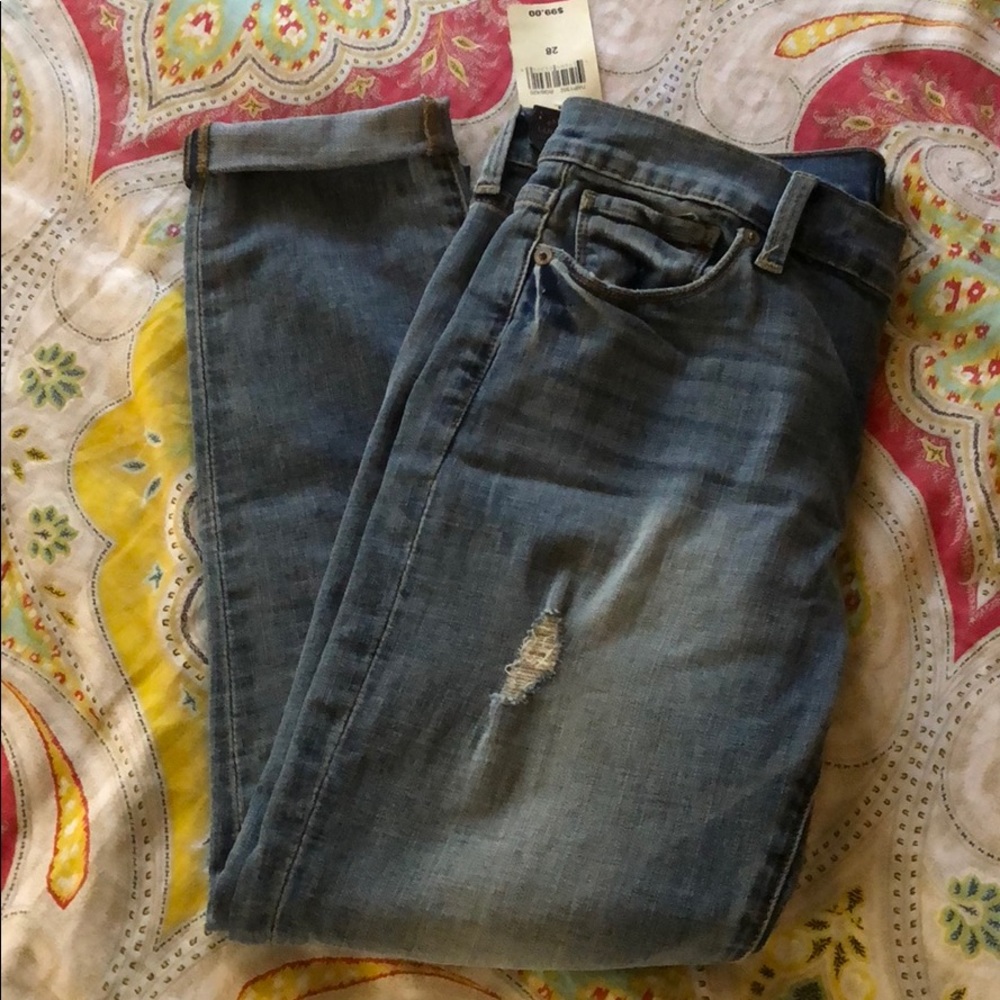 NWT Lucky Brand Jeans Brooke capri